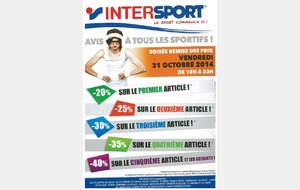 Soirée club Intersport Noyon