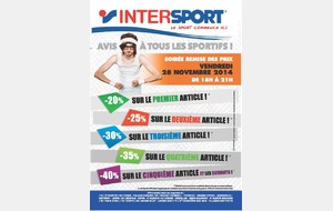Soirée clubs INTERSPORT NOYON