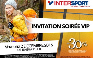 Soirée VIP Intersport Noyon