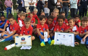 L'école de foot de l'USCB labellisée FFF