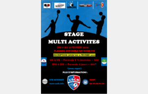 Stage multi-activités Février