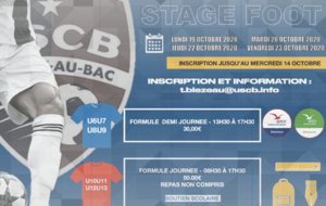 Stage de la Toussaint - U6 à U13