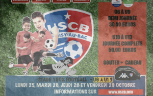 Stage multi-activités d'octobre 21 