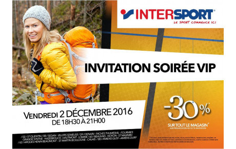 Soirée VIP Intersport Noyon