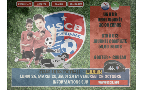 Stage multi-activités d'octobre 21 