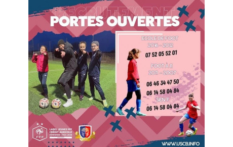 Les portes ouvertes du foot féminin